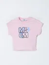 MSGM T恤 MSGM KIDS 儿童 颜色 粉色,407510010