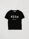 Msgm Babies' T-shirt Kids  Kids In Black