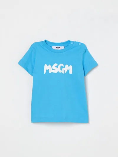 Msgm T-shirt  Kids Kids Colour Turquoise