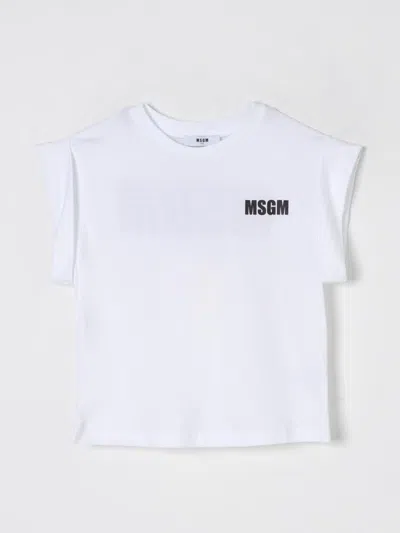 Msgm T-shirt  Kids Kids Color White