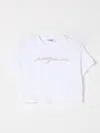 Msgm T-shirt  Kids Kids Color White In White