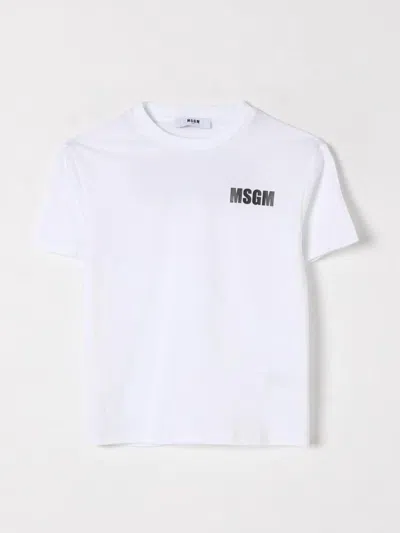 Msgm T-shirt  Kids Kids Color White