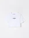 Msgm Logo-print T-shirt In White