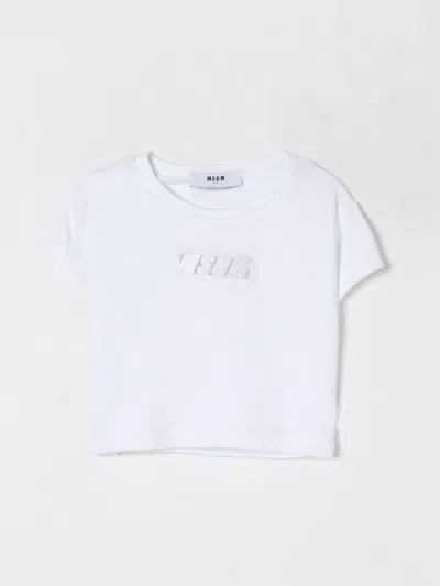Msgm T-shirt  Kids Kids Color White