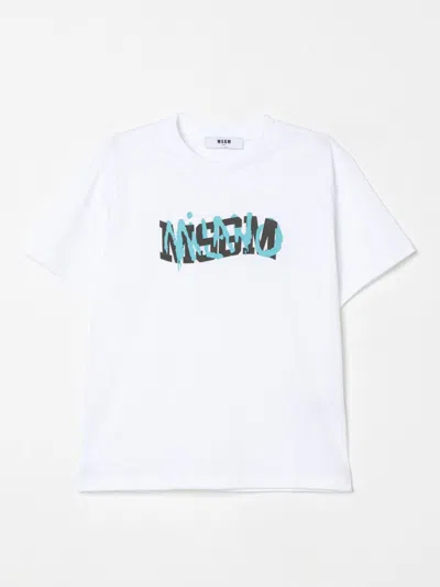 Msgm T-shirt  Kids Kids Color White