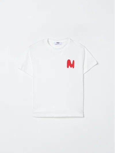 Msgm T-shirt  Kids Kids Color White