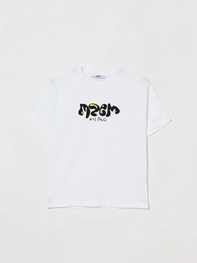 Msgm T-shirt Kids  Kids In White