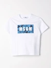 MSGM T恤 MSGM KIDS 儿童 颜色 白色,F25509001