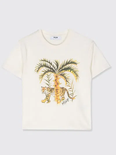 Msgm T-shirt  Kids Kids Colour White