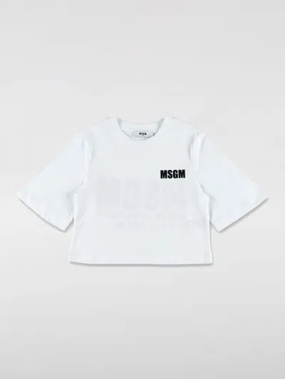 Msgm T-shirt  Kids Kids Colour White