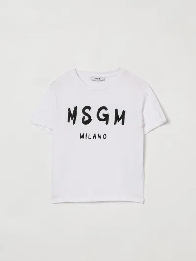 Msgm Babies' T-shirt Kids  Kids In Pattern