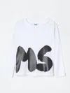 Msgm T-shirt  Kids Kinder Farbe Weiss In Weiss