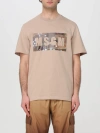 Msgm T-shirt  Men Color Beige