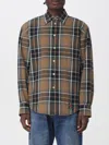 Msgm T-shirt  Men Color Beige In Brown