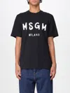 Msgm T-shirt  Men Color Black