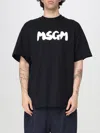 Msgm Topwear In Schwarz