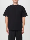 Msgm Embellished Logo-print T-shirt In Schwarz