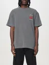 Msgm T-shirt  Herren Farbe Charcoal In Charcoal