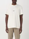 Msgm T-shirt  Men Color Cream In Cream