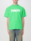 Msgm T-shirt  Men Color Green