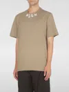 Msgm T-shirt Logo In Grün