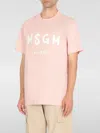 Msgm T-shirt  Herren Farbe Pink
