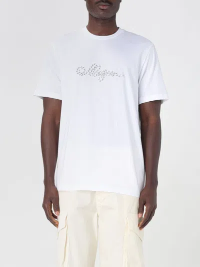 Msgm T-shirt  Men Color White