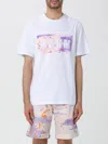 Msgm Logo-print Cotton T-shirt In White