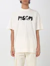 Msgm Topwear In Weiss