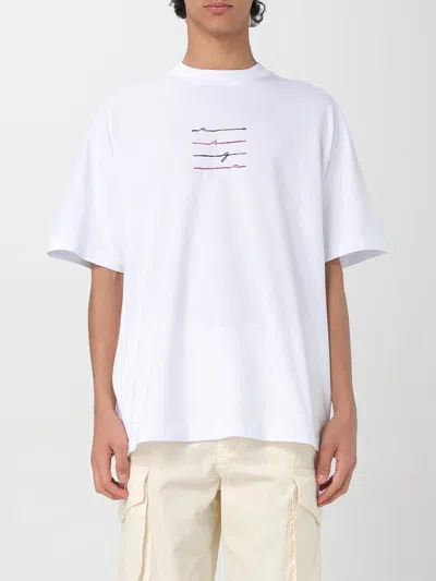 Msgm T-shirt  Herren Farbe Weiss