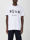 Msgm T-shirt  Men Color White In White