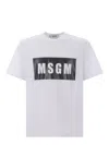 Msgm T-shirt  In White