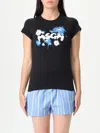 Msgm T-shirt  Woman Color Black