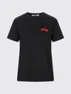 Msgm T-shirt  Woman Color Black