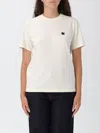 Msgm T-shirt  Woman Color Ivory In White