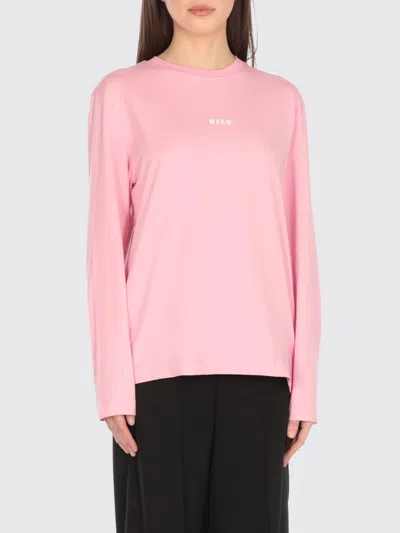 Msgm T-shirt  Damen Farbe Pink
