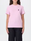 Msgm T-shirt  Woman Color Pink