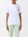 Msgm T-shirt  Woman Color White In White
