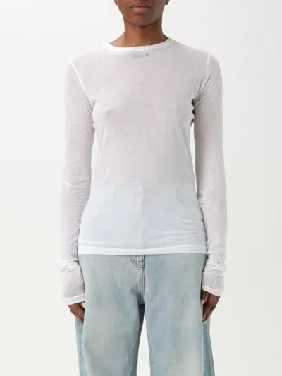 Msgm T-shirt  Woman Color White