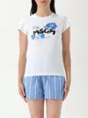 Msgm T-shirt  Woman Color White
