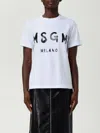 Msgm T-shirt  Woman Color White