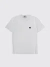 Msgm Monogram Logo T-shirt In White