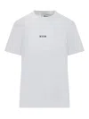 Msgm Cotton T-shirt In White