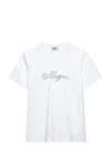 Msgm T-shirt In White