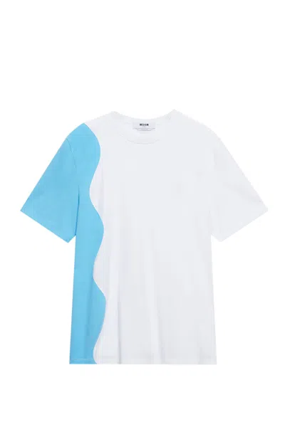 Msgm T-shirt In White