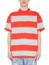 Msgm T-shirt With Embroidered Logo