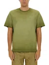 Msgm Round Neck Logo Print T-shirt