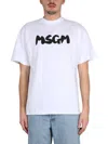 Msgm Topwear In Bianco