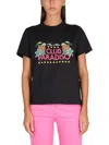 Msgm T-shirt With Logo In Black