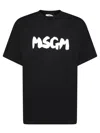 Msgm Topwear In Black
